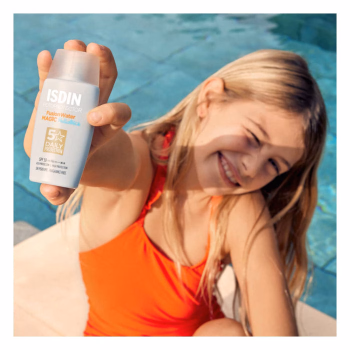 Isdin Pediatrics Fusion Water Fotoprotetor Solar FPS 50 50ml - Image 3