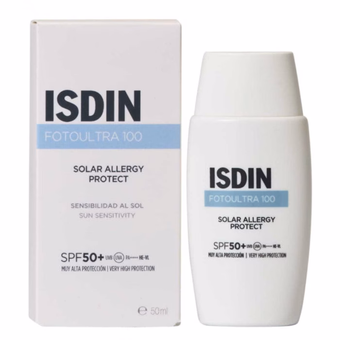 Isdin FotoUltra 100 Solar Allergy Protect FPS 100+ 50ml - Image 2