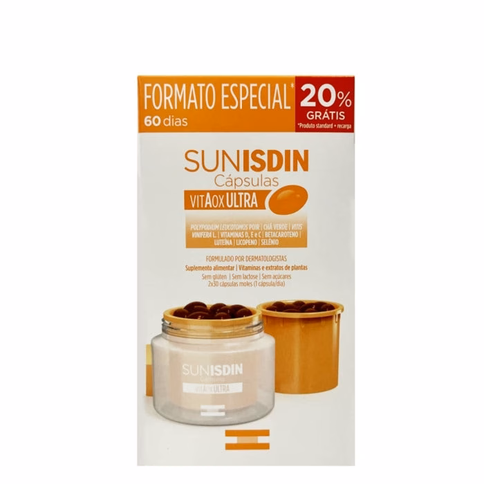 Isdin Sunisdin VitAox Ultra Cápsulas 2x30un.