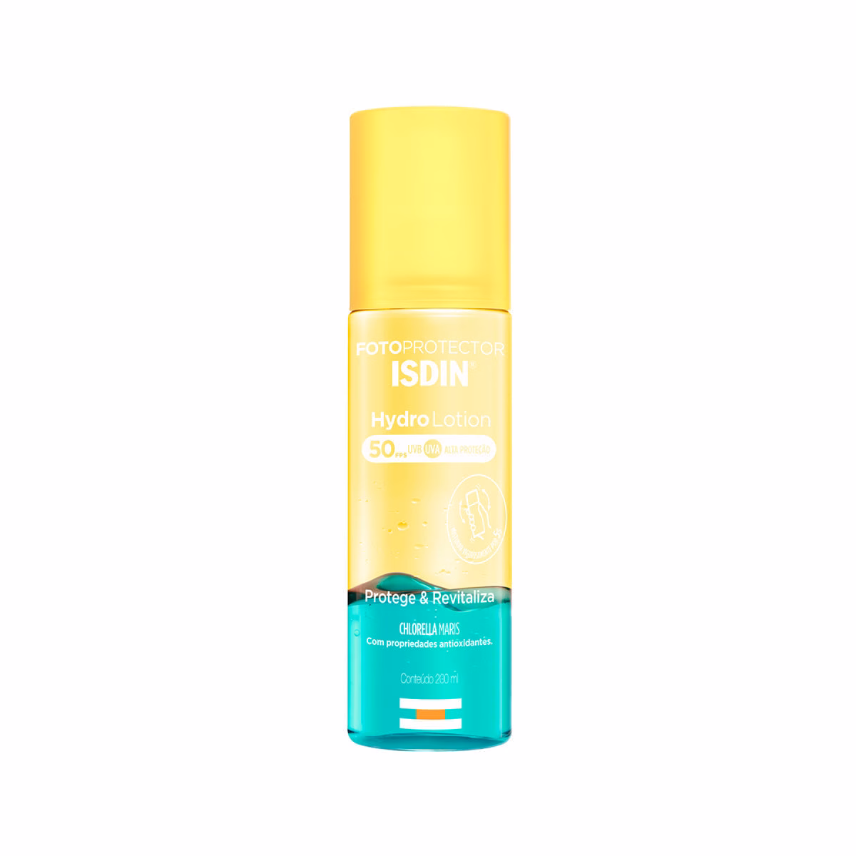 Protetor Solar Corporal Isdin - Fotoprotector Hydrolotion FPS 50 200ml