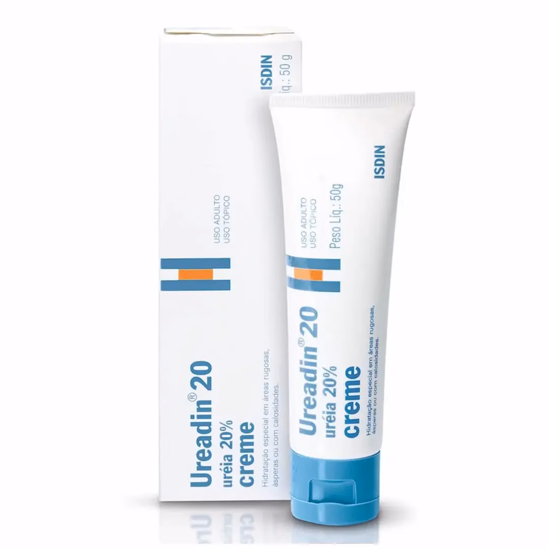 Ureadin 20 Creme 50g Pele muito seca, áspera e rugosa