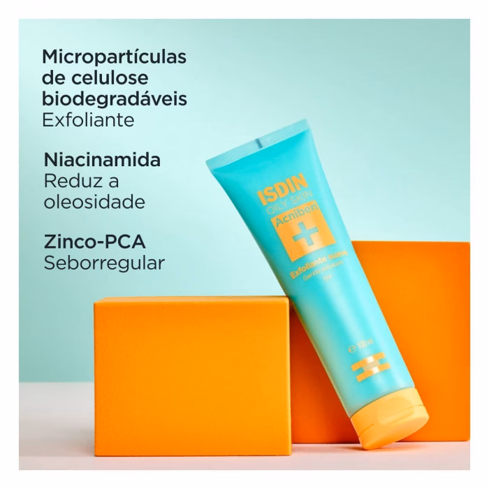 Isdin Oily Skin Acniben Esfoliante Suave 100ml - Image 2