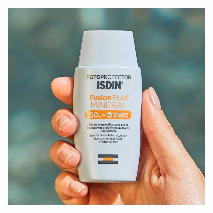 Isdin Fotoprotetor Fusion FPS 50 Fluido Solar Mineral 50ml - Image 4