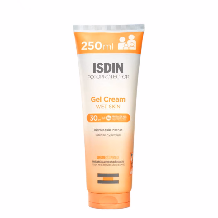 Isdin Fotoprotector Gel Creme Wet Skin FPS 30 250ml