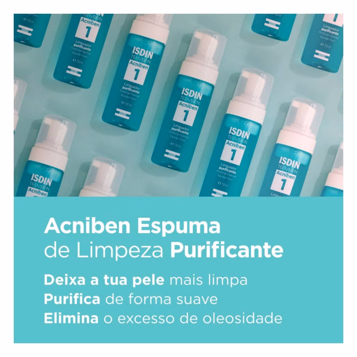 Isdin Teen Skin Acniben Espuma de Limpeza 150ml - Image 3