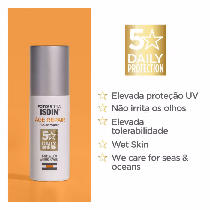 Isdin FotoUltra Age Repair Fusion Water Fluido FPS 50 50ml - Image 4