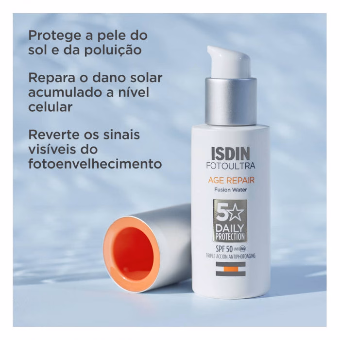 Isdin FotoUltra Age Repair Fusion Water Fluido FPS 50 50ml - Image 5