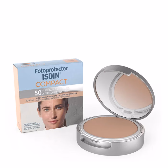 Isdin Fotoprotetor Compacto FPS 50 Cor Areia 10gr