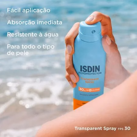 Protetor Solar Corporal Isdin Spray FPS 30 250ml Transparente - Image 3